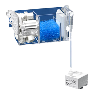 鱼缸过滤器净水循环三合一滴流盒专用壁挂式制氧一体机水泵材料