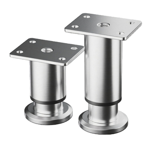 不锈钢可调节支撑脚沙发脚浴室电视柜床脚茶几橱柜子桌腿增高底座