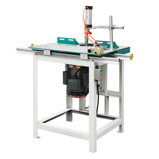 木工机械简易推台立铣床双用镂铣机单轴立式台锣开槽修边倒角机