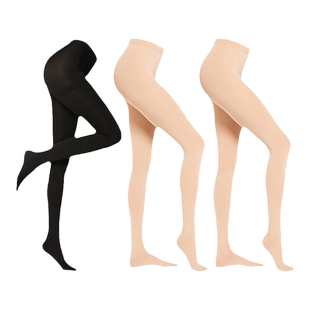 CALZEDONIA卡泽意袜光腿神器秋加绒连裤袜丝袜三双组合装MIC030