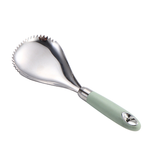 304不锈钢刮冰沙勺加厚芋泥冰刨冰器挖雪花酪勺手动碎冰机挖冰粉