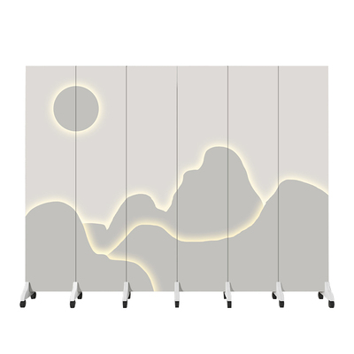 中式屏风隔断办公室遮挡