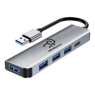 HKCMEMORY惠科拓展坞五合一usb3.0多接口扩展坞多功能hub集线器适用笔记本电脑u盘tf卡sd卡键盘鼠标转接器