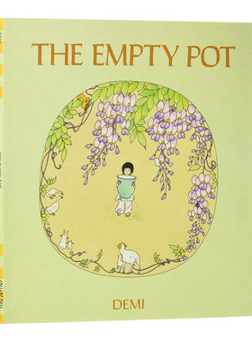 The Empty Pot 空花盆 中国题材绘本 英文原版 Demi 英文版 进口英语书籍