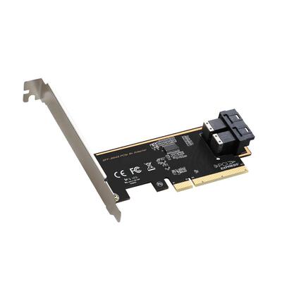 DIEWUPCIex8转U2NVMe转接卡