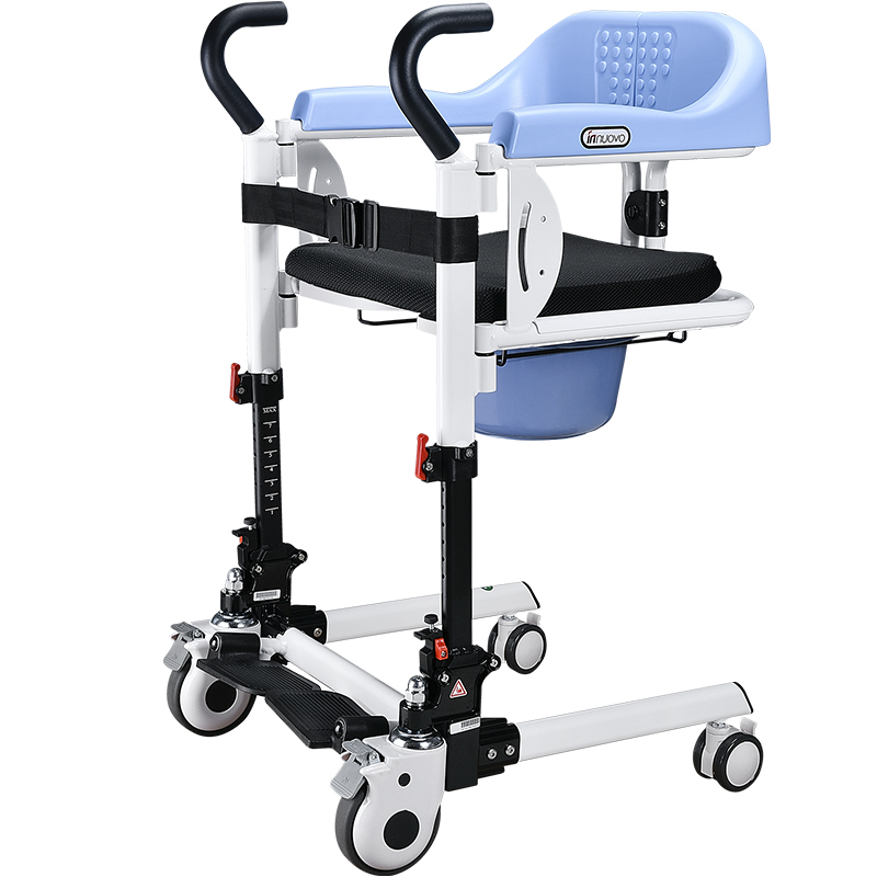 移位机多功能瘫痪卧床老人护理转移器折叠可升降残疾人坐便洗澡椅