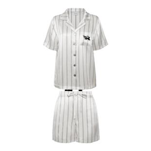 BEAST躲猫猫22姆米真丝短袖情侣睡衣家居服生日节日伴手礼礼物