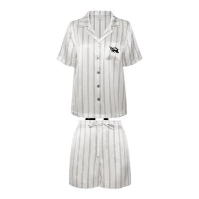 BEAST躲猫猫22姆米真丝短袖情侣睡衣家居服生日节日伴手礼礼物