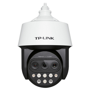 TP-LINK普联 20倍变焦 双频5G WiFi监控摄像头高速球机 360°全景室外防水远程网络高清 5420X三目变焦无线版