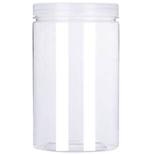 带盖塑料瓶透明食品密封罐子空瓶子大号蜜饯饼干盒糖果包装罐85