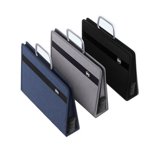 密码锁便携手提印章执照一体包收纳包营业执照A4大容量带多格文件办公财务公章包银行出纳公张盒帆布包