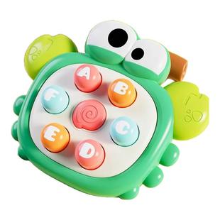 掌上迷你打地鼠按按乐婴儿早教益智宝宝手指按压0一1岁玩具幼儿童