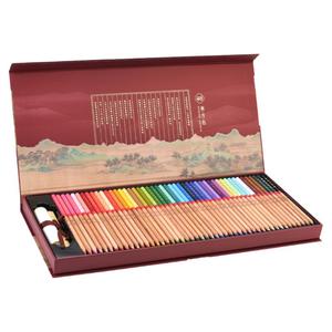 Marco马可雷诺阿东方色国风礼盒套装彩色铅笔美术设计专业手绘48色学生绘画收藏用送礼文具礼物教师节新年