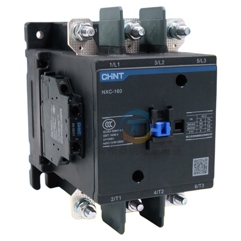 正品正泰三相启动大功率交流接触器380V 220V NXC-160电流安三级A