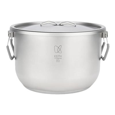 铠斯钛多用途锅6L大容量户外汤锅