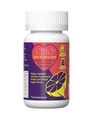 UBIO优碧欧黑蒜铬片血糖健康