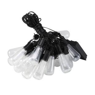 户外露营LED圆球灯串大球泡灯婚庆氛围装饰露营营地帐篷USB电池灯