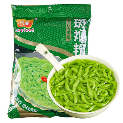 斑斓凉虾粉槐花粉网红凉虾粉