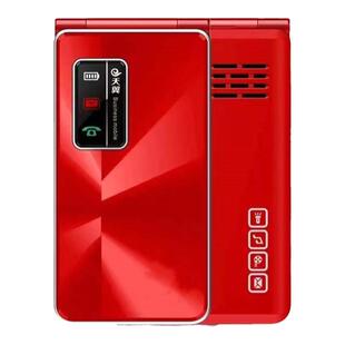 巨盛翻盖手机老人机老年手机超长待机大字自动免提白名单3寸大屏