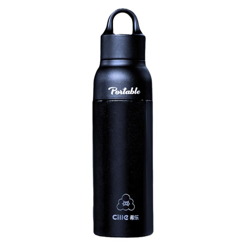 cille顶部单手一键开盖泡茶杯子