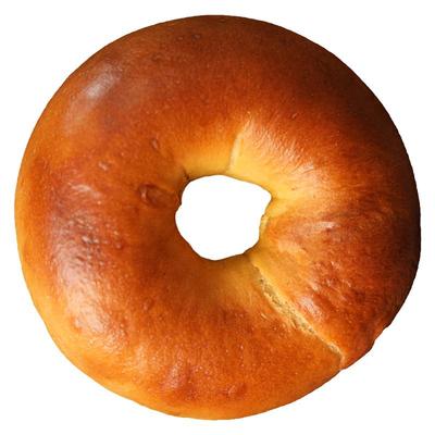 清晨里南瓜乳酪外韧内软贝果面包