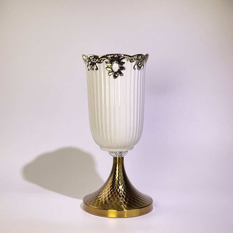 轻奢陶瓷花瓶摆件工艺品插花酒柜家居装饰养北欧玄关几何水造型