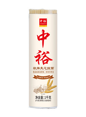 中裕面条软弹麦芯挂面1kg