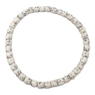 原生态5×4小直切桶珠星月菩提子手串佛珠学生手链细珠留白手串女