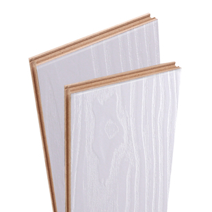 强化复合木地板家用个性纯黑白色环保耐磨地暖防水厂家直销12mm