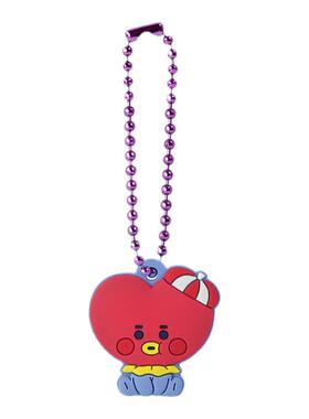 BT21硅胶公仔挂饰钥匙圈挂件