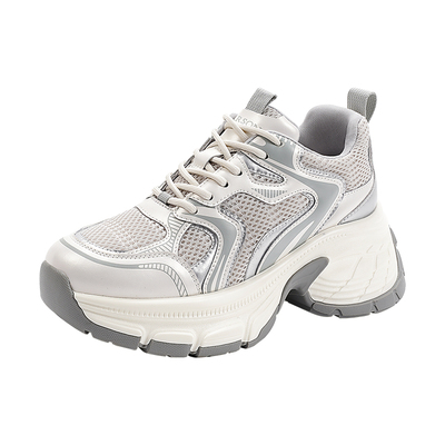 哈森厚底增高老爹鞋女春季新款休闲时尚百搭运动鞋HCS251609