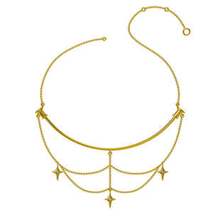 《女祭司》原创小众设计神秘仪式感高级感锁骨项链女首饰轻奢颈饰