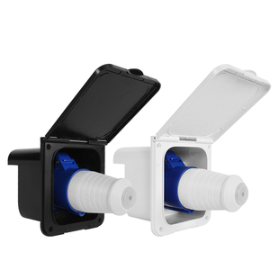 房车外接电源插头插座外接电源接口防水外接电源盒32A16A市电接口