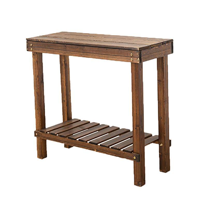 花架子阳台防腐实木装饰落地式室内多层多肉绿萝客厅置物花盆架