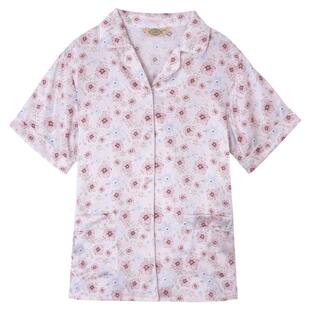 美标19姆米重磅真丝睡衣女短袖长裤春夏桑蚕丝丝绸女家居服