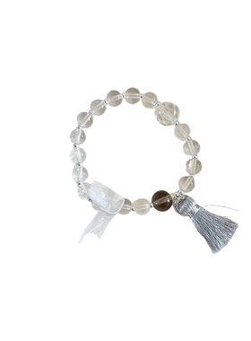 KISOL春夏韩系白水晶串珠手链潮~