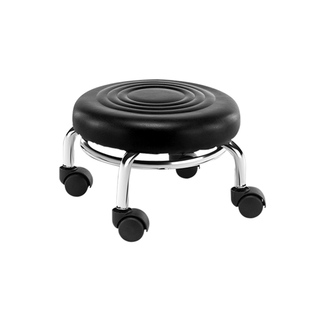 家用美缝凳移动滑轮小凳子儿童学步凳带娃神器美甲修脚万向轮矮凳
