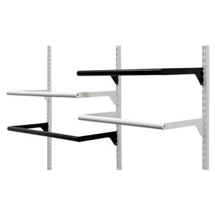 鑫何固服装展示五金道具圆管正侧挂童装U型可调节挂杆A柱梯柱支架