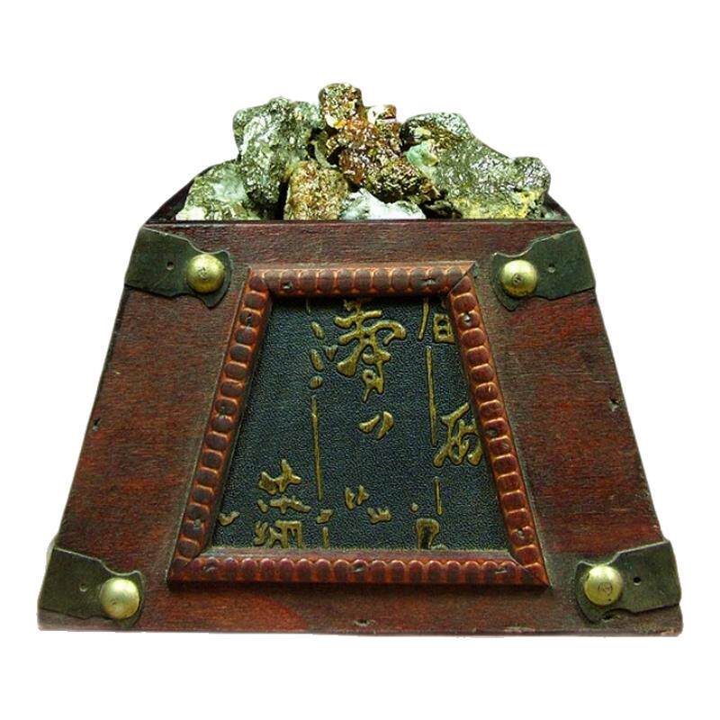 天然黄铜复古摆件改善磁场招财