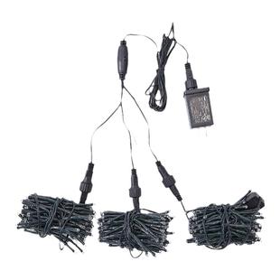 LED流星雨鞭炮灯串户外庭院防水大树挂灯亮化装饰彩灯满天星串灯