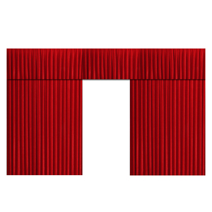 北京专业设计舞台幕布置会议室背景布会场礼堂自动升降遥控提拉幕