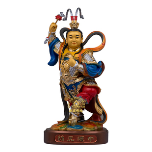 五营将军神像树脂哪吒三太子赵康元帅杨戬二郎神雷公家用装饰摆件