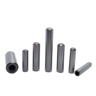 精密内螺纹圆柱销GB120攻牙销起拔销子圆头模具定位销空心合销钉