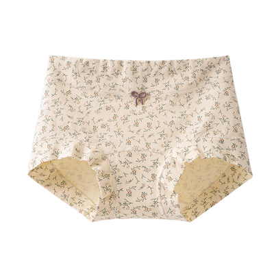 内裤女士A类婴儿棉抑菌加长裆