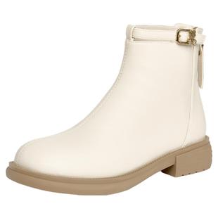 卓诗尼断码清仓短靴女秋冬爆款百搭切尔西靴显高瘦瘦靴时装靴女款