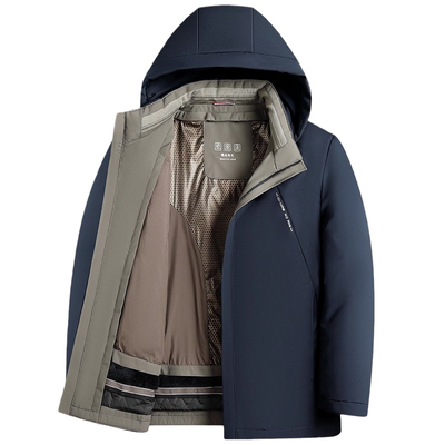 啄木鸟冬装羽绒服男款冬季加绒