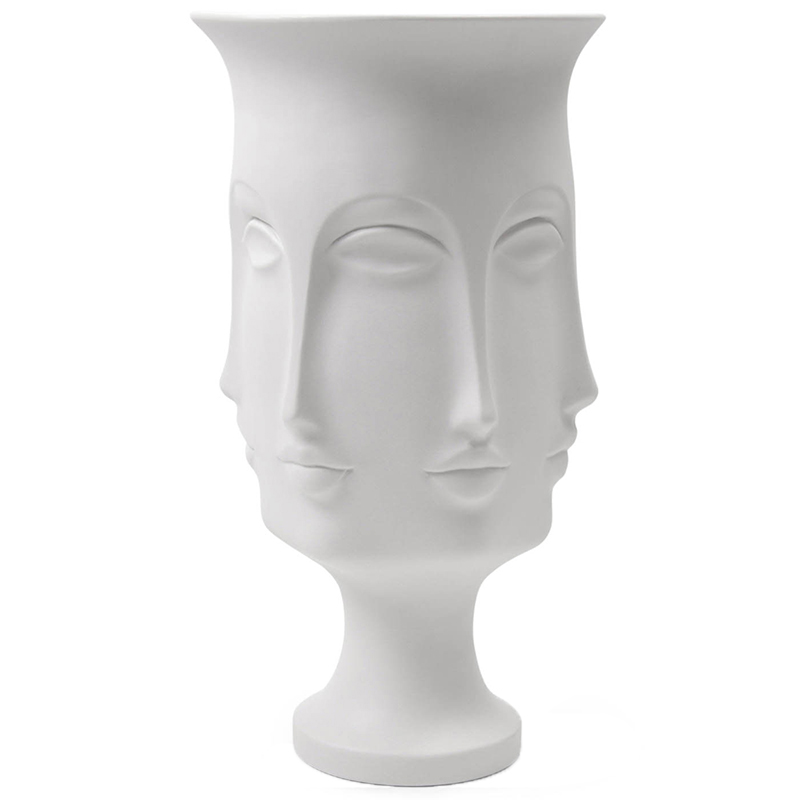 现货 美国Jonathan Adler DORA MAAR女性脸陶瓷器花瓶样板房正品
