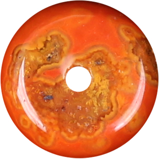 保真宣化上谷战国红玛瑙算盘珠隔片隔珠散珠精品手串手链吊坠配饰