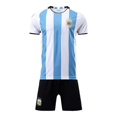 阿根廷卡塔尔世界杯足球服梅西