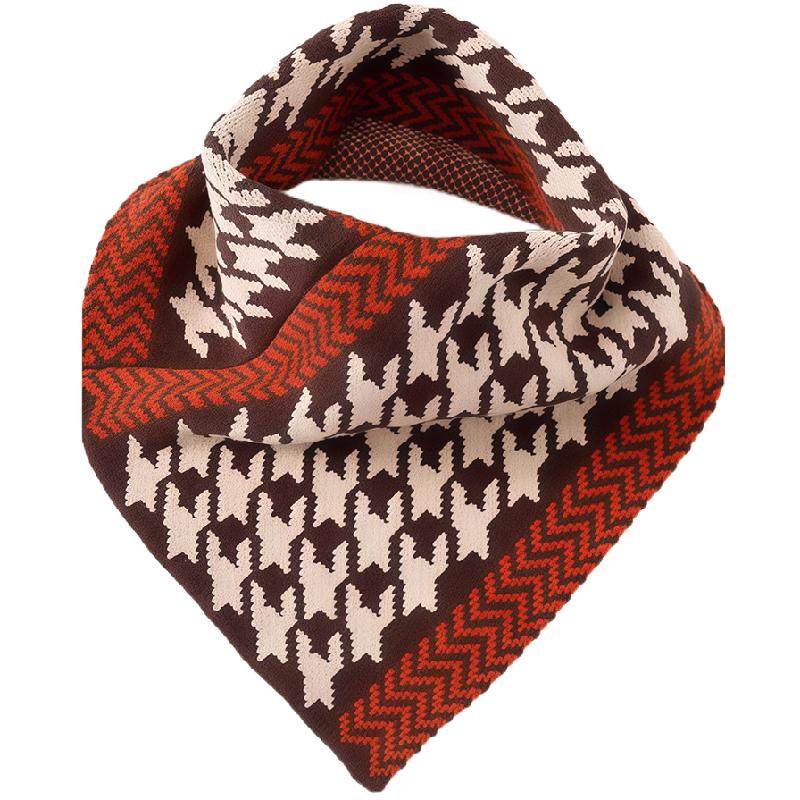 秋冬三角围巾围脖新款时尚护颈套